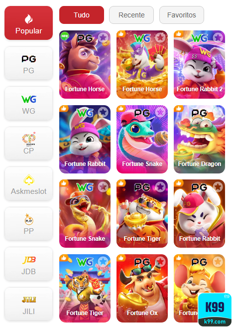 Experiência de Jogos k99.com